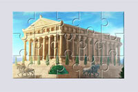 Solve Ancient Wonders Jigsaw Puzzles and reveal famous landmarks piece by piece
