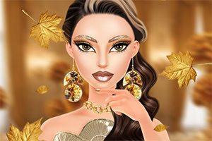 Autumn Glam Gala is a fall beauty game where you style three BFFs for a glamorous event