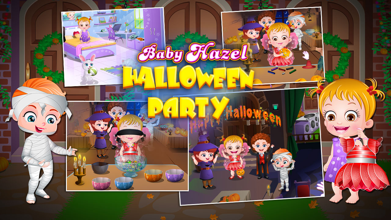 Baby Hazel: Halloween Party 🕹️ Play on Play123