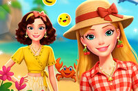 Enjoy a sun-soaked getaway with Barbee and her besties in Barbee Summer Vacation