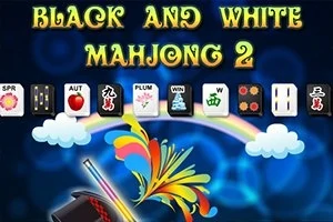 Black and White Mahjong 🕹️ Play on Play123