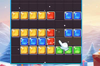 Block Puzzle Frozen Jewels is a Christmas-themed puzzle game