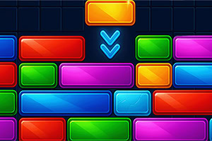 Move colorful blocks and chase your best score