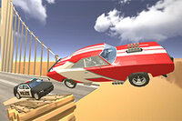 The game BMG: CrashDay 2025 is an arcade racing simulator that combines action
