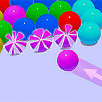 Bubble Game 3D is a challenging version that puts a whole new perspective on the classic online game