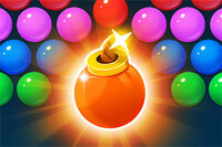 Enjoy endless fun with Bubble Swap and explosive BOMB power-ups