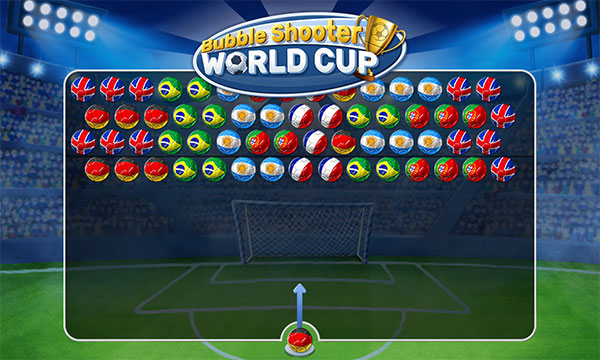 Bubble shooter store world cup