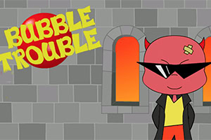 Avoid and pop the bubbles!