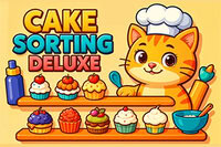 Cake Sorting Deluxe is a fun and relaxing puzzle game that challenges your
