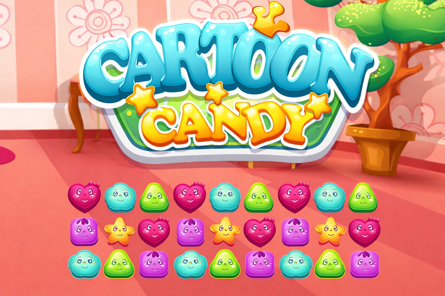 Cartoon Candies 🕹️ Play Free on Play123