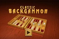 In Classic Backgammon, you can play against an AI-opponent or another player