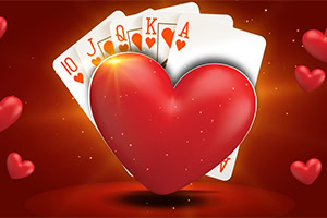 Play classic Hearts against AI