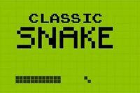 Retro-style Classic Snake in HTML5, playable on desktop or mobile devices