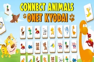 Connect Animals: Onet Kyodai 🕹️ Play Now on GamePix