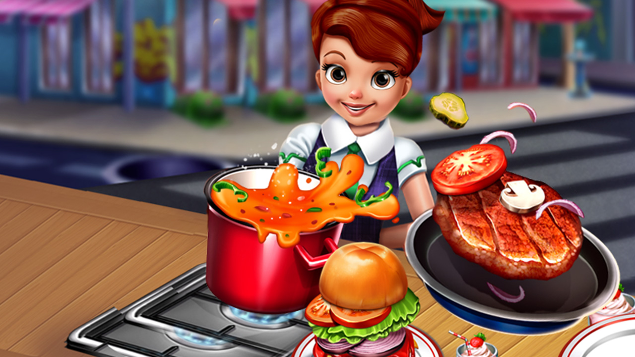 Cooking Fast: Burger & Hotdog 🕹️ Play on Play123