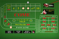Roll the dice in 3D Craps!