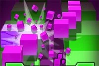 Dodge as many Obstacles as possible with your cubes in this new and exciting