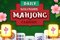 Relaxing solitaire mahjong game where you match pairs of tiles to clear the