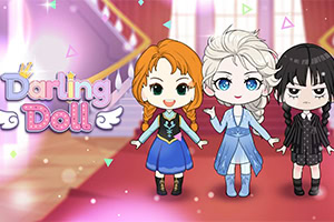 Create and dress up your dream doll