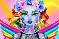 Show off your makeup artist skills in Dazzling Divas Makeup