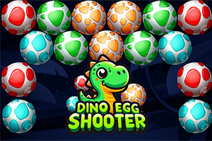 Dino Egg Shooter is a fun game set in a colorful prehistoric world