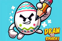 Solve logic puzzles by drawing shapes to smash the bad eggs