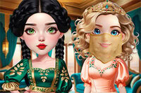 A fashion clash of ancient Eastern elegance and modern city glamour