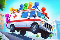 Clear the road and save the day in this strategic vehicle puzzle