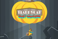 Flappy Cat: Crazy Halloween is a game with little bit of horror theme