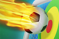 Show off your penalty shooting skills in endless duels with challenging