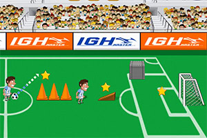 Freekick Training is a HTML5 Sport Game