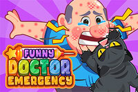 Treat silly emergencies and make patients smile in Funny Doctor Emergency