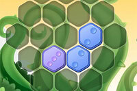 Merge hexa tiles to reach the goal