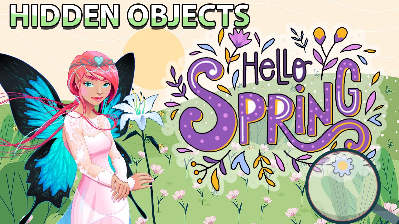 Hidden Objects: Hello Spring 🕹️ Play Free on Play123