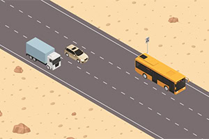 Clear lanes, avoid crashes!