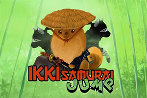 Jump and survive as a samurai