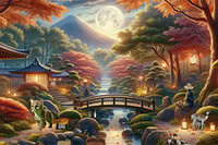 Explore a peaceful Japanese Garden and spot every hidden secret