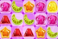 Match 3 or more same jelly candy to earn points and time