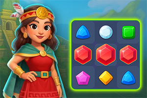 Embark on a dazzling match-3 adventure in Jewels Blitz Legends