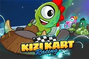 KIZI KART RACING jogo online no