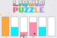 Liquid Puzzle is a fun and addictive puzzle game