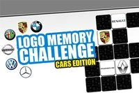 Game Logo Memory Challenge Cars Edition online. Play for free