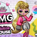 A vibrant and stylish illustration of a fashionable doll from the LOL Surprise O