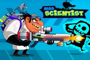 Run and jump with the mad scientist!