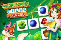 A magical forest full of secrets awaits you in Magic Forest Tiles Puzzle