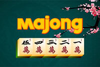 Straightforward Majong game with 10 layouts