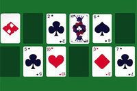 Challenge yourself and take on this brain teaser of a solitaire game!