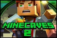 Minecaves, a challenging platform game, is back with its first sequel!