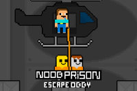 In this adventure, Obby needs to rescue his brother Bacon from prison