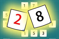 Merge numbers to make 10